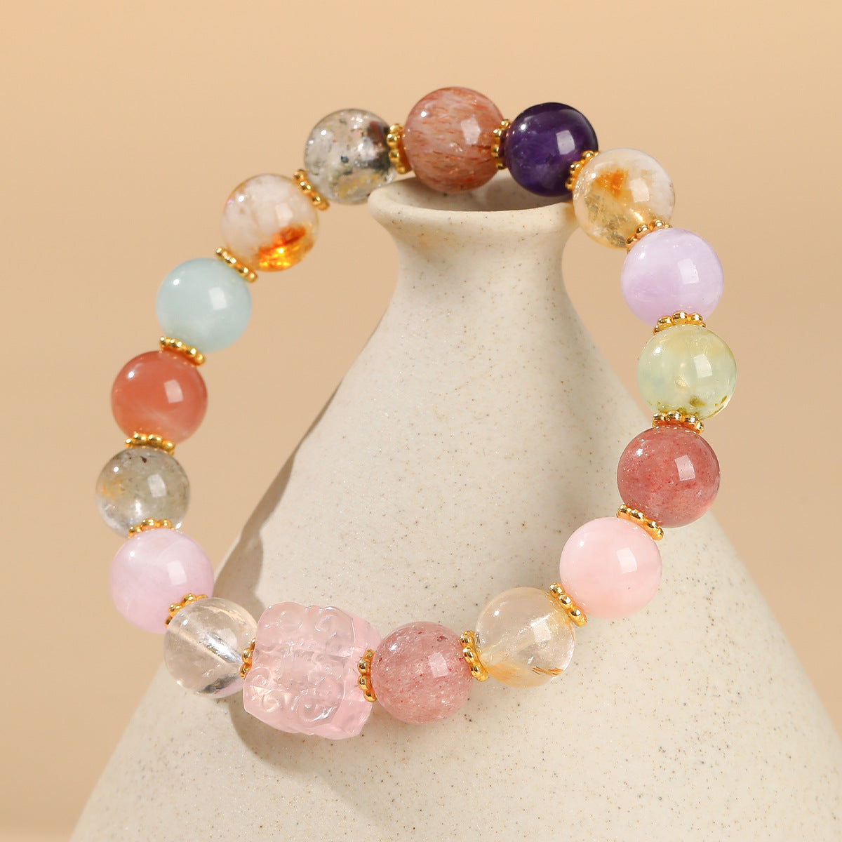 All Seven Chakra Crystal Blessing Bracelet 1