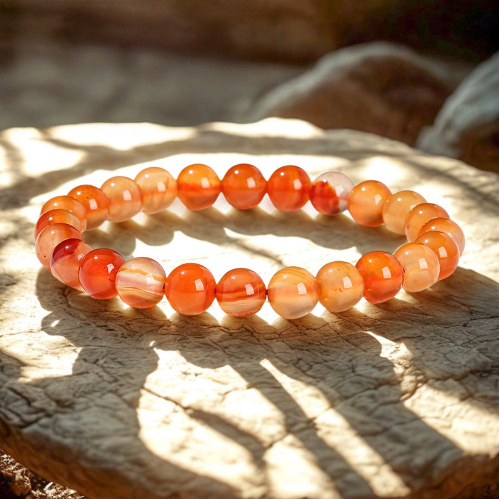 Bracelet Passion & Créativité Cornaline