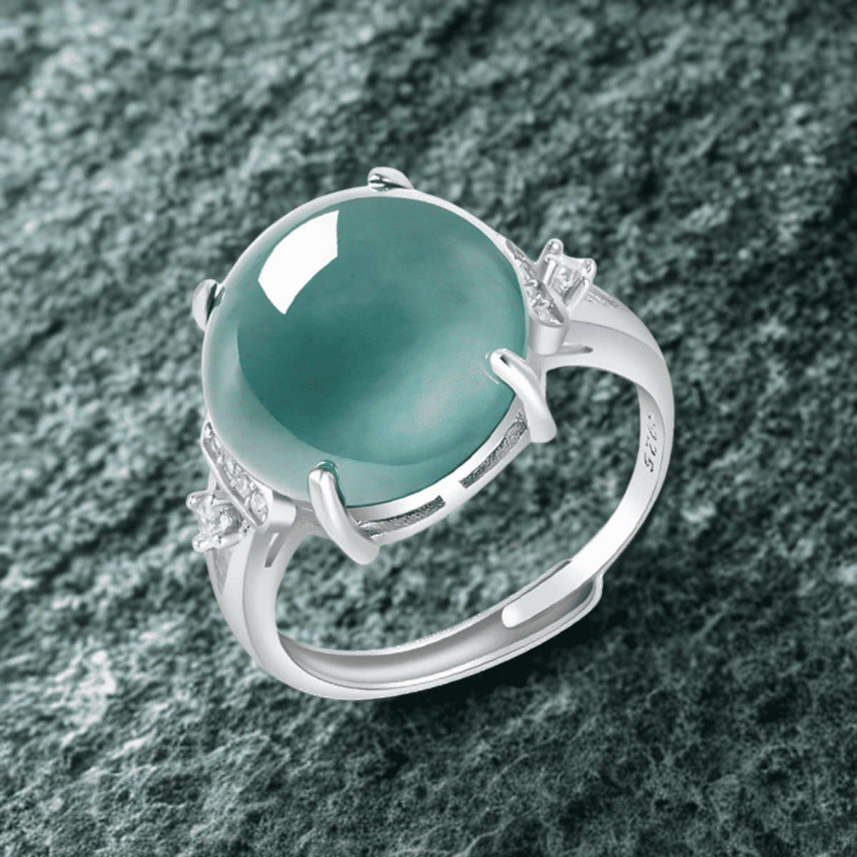 real jadeite ring for women spiritual jewelry