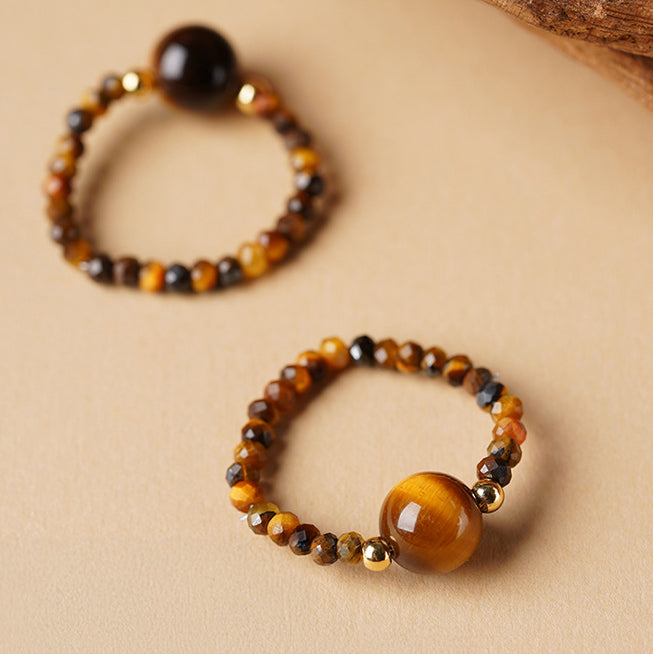 Tiger Eye Ring