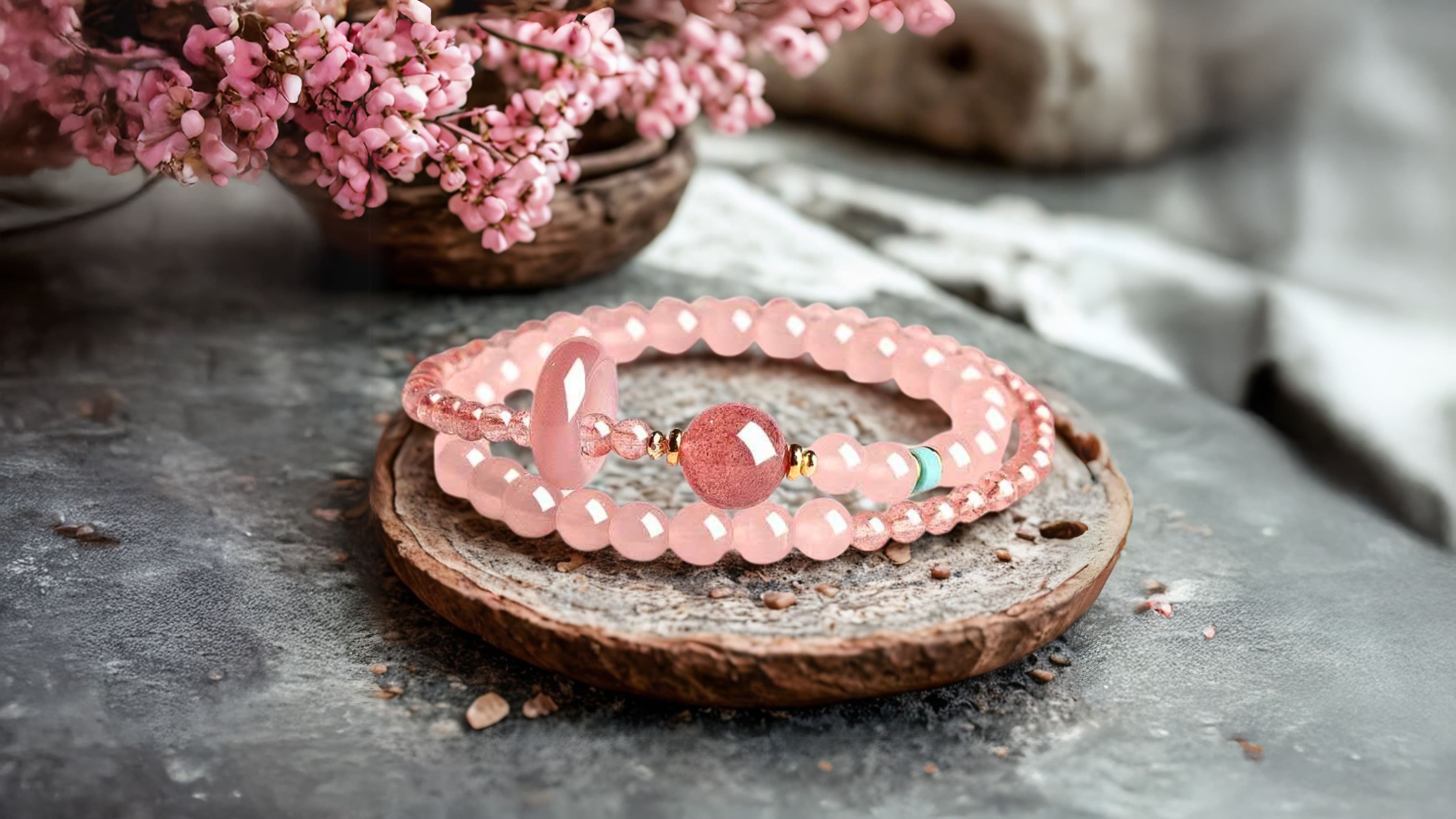 anxiety-bracelet-bracelet-women-crystal-ommind-rose-quartz