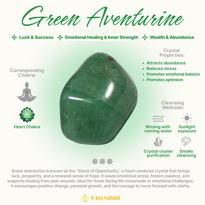 Grünes Aventurin-Armband für Liebe und emotionale Heilung