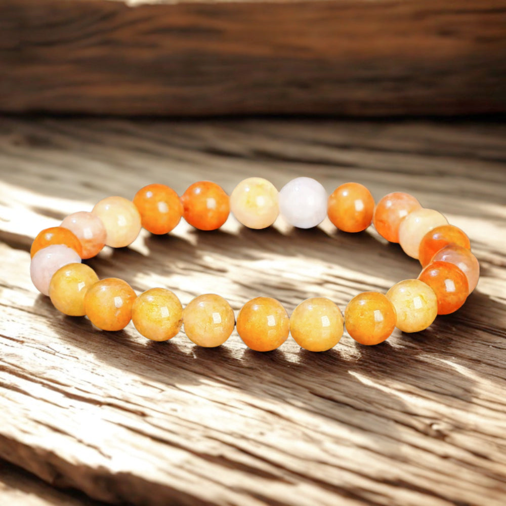Gelbes Aventurin-Armband für Optimismus und persönliche Kraft