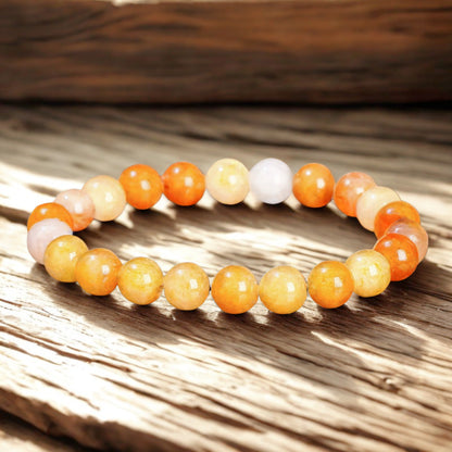 Gelbes Aventurin-Armband für Optimismus und persönliche Kraft