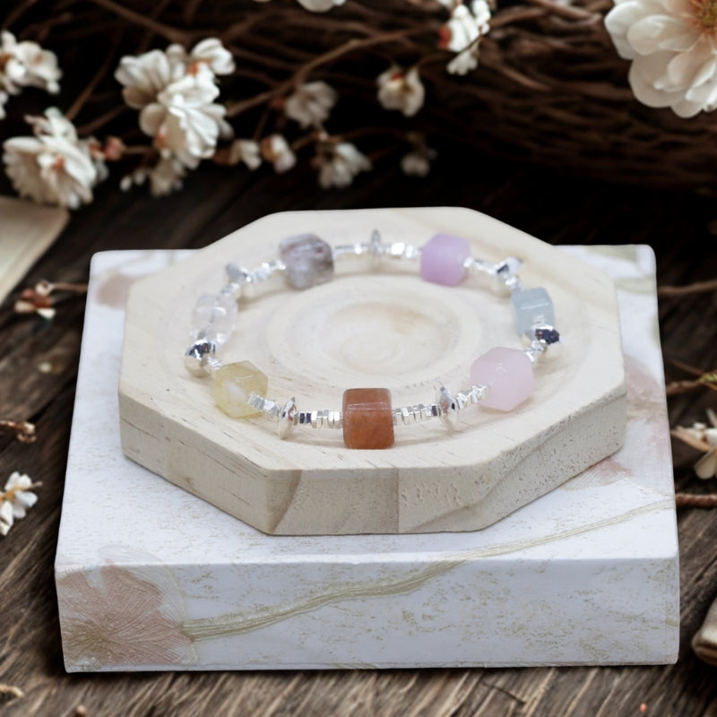 Seven Chakra Bracelet Gift – Natural Gemstones & S925 Silver (Box Included)