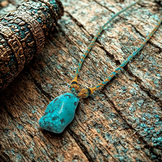 Turquoise Handmade Necklace 
